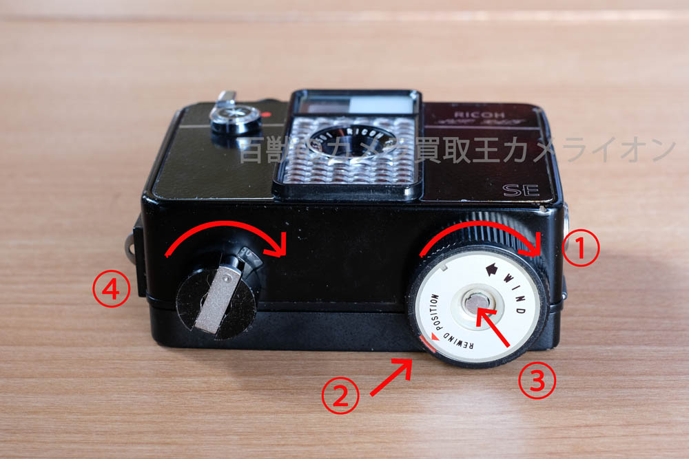 動作確認・清掃済み・試写あり】リコーオートハーフSE カメラケース  