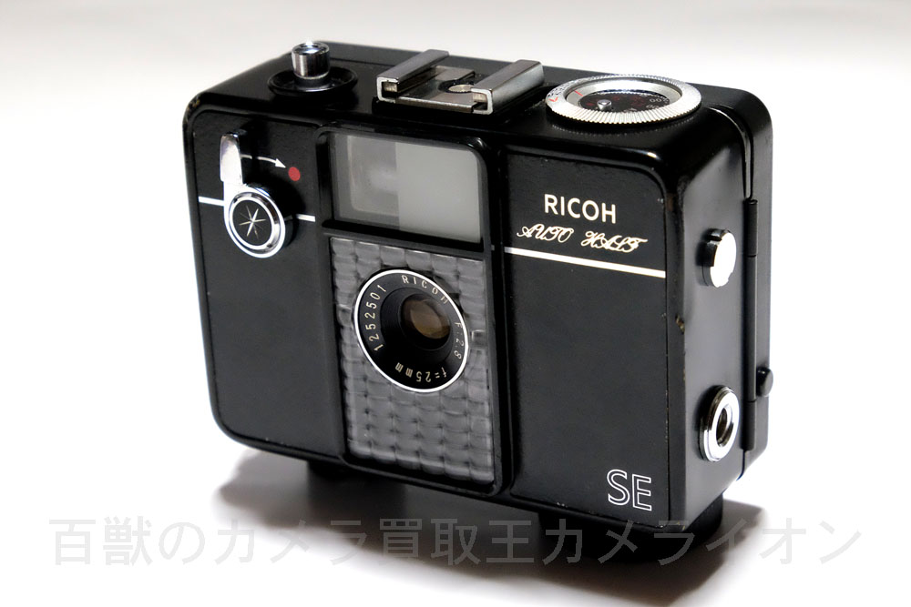 割引可RICOH AUTO HALF ブラック SE オートハーフ フィルムカメラ